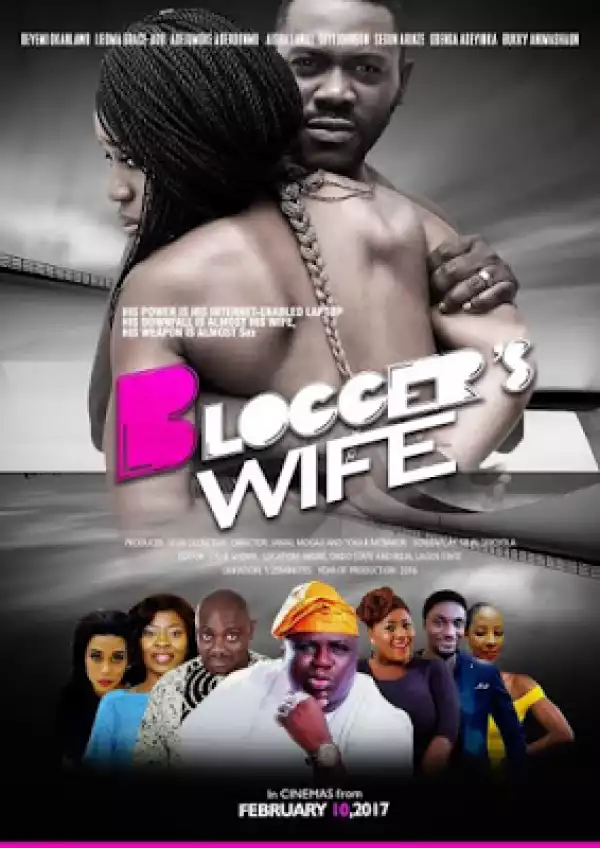 Actors Jumoke Aderounmu & Adeniyi Johnson React To Semi-Nude Cover Of ‘Blogger’s Wife’ Movie (Photos)